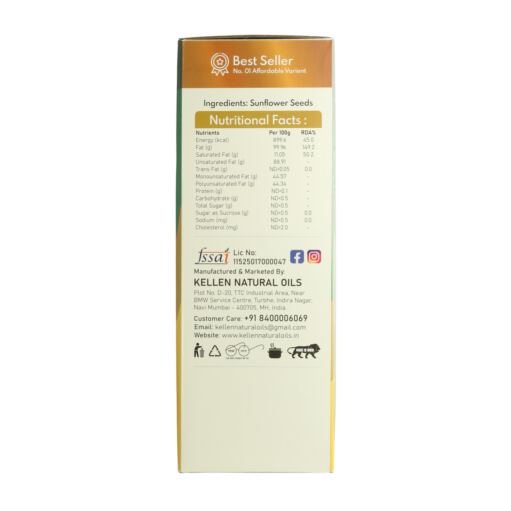Sunflower Wood Coldpress Oil